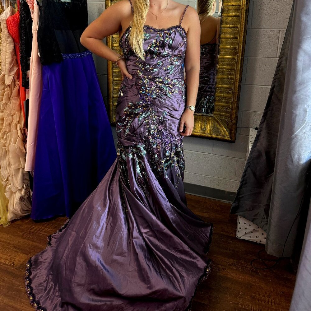 Light purple Lavender Formal Gown Special Event Dress Prom Wedding Event